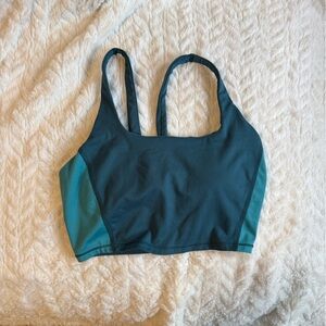 All in Motion Blue and Dark Blue Athletic Top